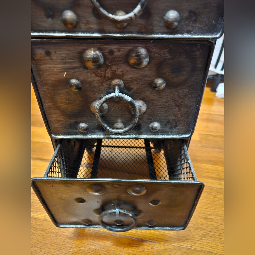 Rustic Metal Drawers - Picture 5 of 6